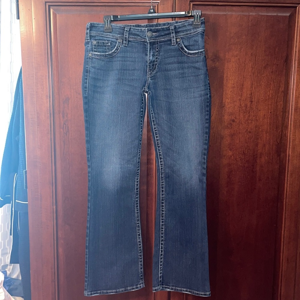 Silver jeans, Suki Surplus,  31W/ 32L